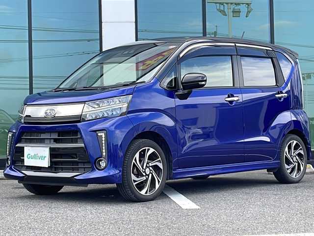 スバル ステラ カスタム RS スマートアシスト 福岡県 2018(平30)年 10.8万km ブラックマイカメタリック/ディープブルークリスタルマイカ2トーン 社外メモリナビ（NMZK-W68D）/フルセグ/DVD再生/USB接続/BT接続/ETC/運転席シートヒーター/純正フロアマット/純正ドアバイザー/アイドリングストップ/プッシュスタート/オートライト