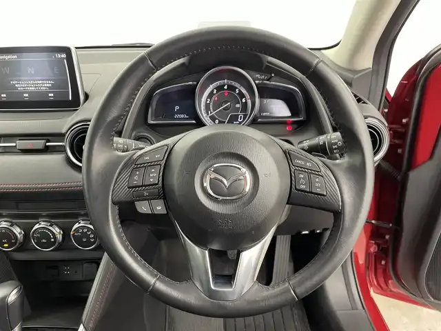 マツダ デミオ XD ツーリング 群馬県 2015(平27)年 2.2万km ソウルレッドプレミアムメタリック ワンオーナー　純正メモリーナビ　ＥＴＣＬＥＤヘッドライト　パドルシフト　スマートシティブレーキサポート　ヘッドアップディスプレイ　アドバンストキー　プッシュスタートエンジン　クルーズコントロール　純正１６インチアルミホイール　フォグ