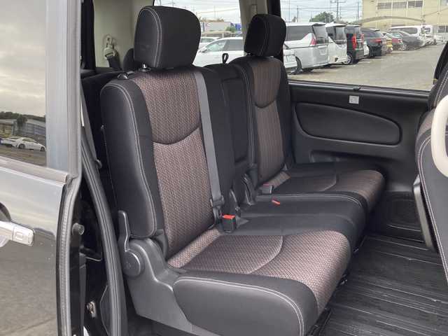 日産 セレナ ハイウェイスター Sハイブリッド 栃木県 2015(平27)年 4.6万km ダイヤモンドブラック 禁煙車/エマージェンシーブレーキ/レーンキープアシスト/クルーズコントロール/社外メモリナビ【AVIC-RL09】/・CD/DVD/フルセグTV/Bluetooth/HDMI/社外フリップダウンモニター/両側電動スライドドア/バックカメラ/リアオートエアコン/ETC/LEDヘッドライト/純正16インチアルミホイール/スマートキー×１/純正マット/ドアバイザー