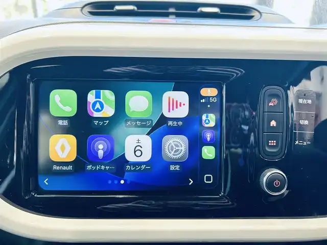 ルノー トゥインゴ インテンス 大阪府 2021(令3)年 3万km ライトブルー 純正ナビ/TV/バックカメラ/applecarplay/USB/AUX/Bluetooth/純正16インチAW/クリアランスソナー/クルーズコントロール/リモコンキー/ハーフ革/シートヒーター/ETC/ドラレコ