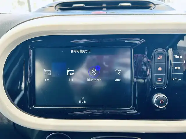 ルノー トゥインゴ インテンス 大阪府 2021(令3)年 3万km ライトブルー 純正ナビ/TV/バックカメラ/applecarplay/USB/AUX/Bluetooth/純正16インチAW/クリアランスソナー/クルーズコントロール/リモコンキー/ハーフ革/シートヒーター/ETC/ドラレコ