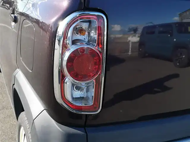 スズキ ハスラー G 茨城県 2017(平29)年 8.1万km ムーンライトバイオレットパールメタリック/ホワイト2トーンルーフ 社外ナビ（ワンセグ/iPod/CD/衝突軽減/純正AW/前席シートヒーター/電動格納ミラー