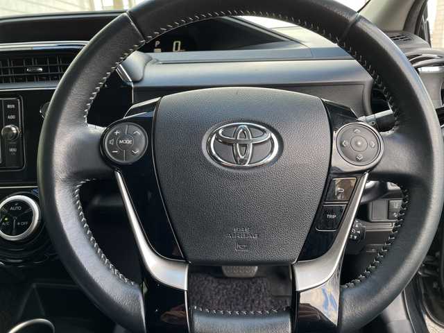 トヨタ アクア G ソフトレザーセレクション 山口県 2017(平29)年 5.6万km ブラックマイカ ワンオーナー　/ＴＲＤエアロ（フロント，サイド，リア）/ＷｅｄｓＳｐｏｒｔ１７インチホイール　/純正７型ナビ/AM/FM/CD/DVD/Bluetooth/フルセグTV　/バックカメラ　/トヨタセーフティーセンス　/車線逸脱警報/アダプティブクルーズコントロール/レーンキープアシスト/ＬＥＤヘッドライト　/純正フロアマット　/衝突被害軽減ブレーキ　/スマートキー/ダブルエアバッグ/ＥＴＣ