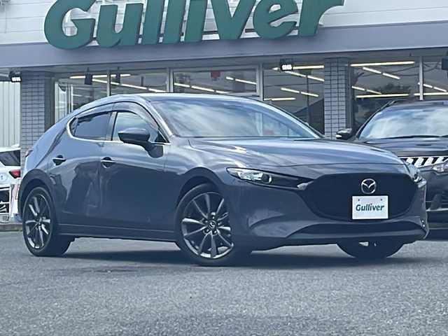 マツダ マツダ３ファストバック 15S ツーリング 愛知県 2021(令3)年 3.8万km ポリメタルグレーM /禁煙車//ワンオーナー//純正18AW//純正ナビ/CD/DVD/BT/MSV/フルセグ/HDMI//バックカメラ/全周囲モニター/ETC//レインワイパーセンサー//SBS/LAS/MRCC/BSM/DAA/HBC//AT誤発進抑制制御（前進時）//前後クリアランスソナー//盗難防止装置//横滑り防止装置//電子制御パーキングブレーキ//ブレーキホールド//アイドリングストップ//本革巻きステアリング//ステアリングスイッチ//本革巻きシフトノブ//MTモード付AT//LEDオートライト//新車時保証書//取扱説明書