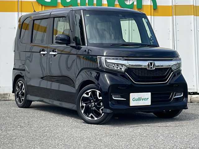 ホンダ Ｎ ＢＯＸ カスタム G EX ターボ ホンダセンシング 滋賀県 2021(令3)年 1.5万km クリスタルブラックパール 外部検査実施済み/R3.4.5.6年ホンダ記録簿有/ターボ/Apple car play/純正メモリナビ【VXU-217NBi】/(DVD/フルセグTV/Bluetooth/USB/MSV)/バックカメラ/ビルトインETC/両側パワースライドドア/前後ドライブレコーダー/ハーフレザーシート/前席シートヒーター/横滑り防止機能/レーンアシスト/衝突軽減ブレーキ/純正15インチアルミホイール/スマートキー/LEDヘッドライト/カーテンエアバック/レーダークルーズコントロール