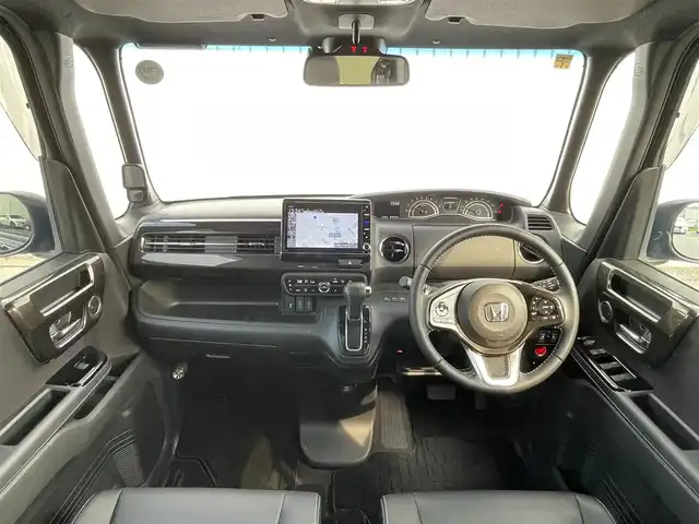 ホンダ Ｎ ＢＯＸ カスタム G EX ターボ ホンダセンシング 滋賀県 2021(令3)年 1.5万km クリスタルブラックパール 外部検査実施済み/R3.4.5.6年ホンダ記録簿有/ターボ/Apple car play/純正メモリナビ【VXU-217NBi】/(DVD/フルセグTV/Bluetooth/USB/MSV)/バックカメラ/ビルトインETC/両側パワースライドドア/前後ドライブレコーダー/ハーフレザーシート/前席シートヒーター/横滑り防止機能/レーンアシスト/衝突軽減ブレーキ/純正15インチアルミホイール/スマートキー/LEDヘッドライト/カーテンエアバック/レーダークルーズコントロール
