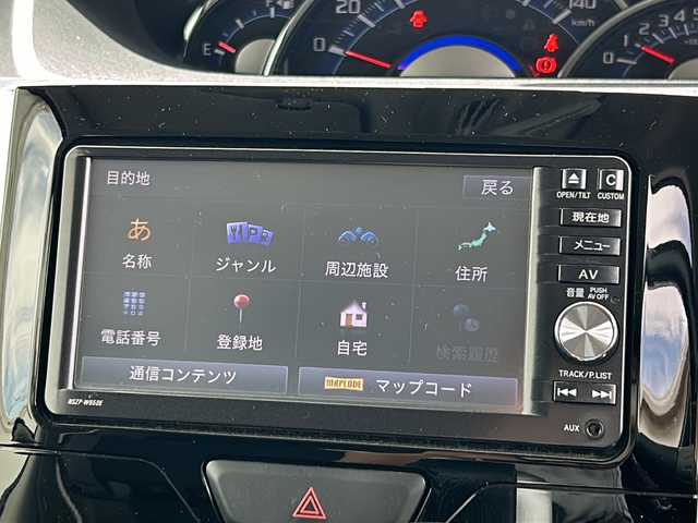 ダイハツ タント カスタム RS SAⅡ 千葉県 2015(平27)年 6.4万km ブラックマイカメタリック １オーナー　ナビ　バックカメラ　電動シート　シートヒーター　ドラレコ　２．０ＥＴＣ　ＡＣ１００Ｖ　ＰＣＳ　ＬＤＡ　ＡＨＢ　クルコン　ブルーレイ　ＬＥＤライト　オートライト　前後ソナー　スマートキー