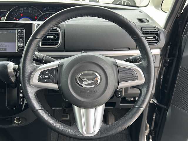 ダイハツ タント カスタム RS SAⅡ 千葉県 2015(平27)年 6.4万km ブラックマイカメタリック １オーナー　ナビ　バックカメラ　電動シート　シートヒーター　ドラレコ　２．０ＥＴＣ　ＡＣ１００Ｖ　ＰＣＳ　ＬＤＡ　ＡＨＢ　クルコン　ブルーレイ　ＬＥＤライト　オートライト　前後ソナー　スマートキー