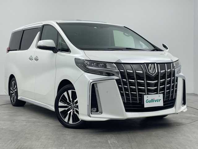 トヨタ アルファード S Cパッケージ 三重県 2018(平30)年 5.1万km ホワイトパールクリスタルシャイン 禁煙車　/純正１０インチＳＤナビ　/バックカメラ/サンルーフ　/純正１２．１インチフリップダウンモニター　/デジタルインナーミラー　/純正ビルトインＥＴＣ2.0/トヨタセーフティセンス　/衝突軽減ブレーキ/車線逸脱防止装置/ブラインドスポットモニター/100V充電/前後クリアランスソナー/前席シートベンチレーション　/ワイヤレス充電