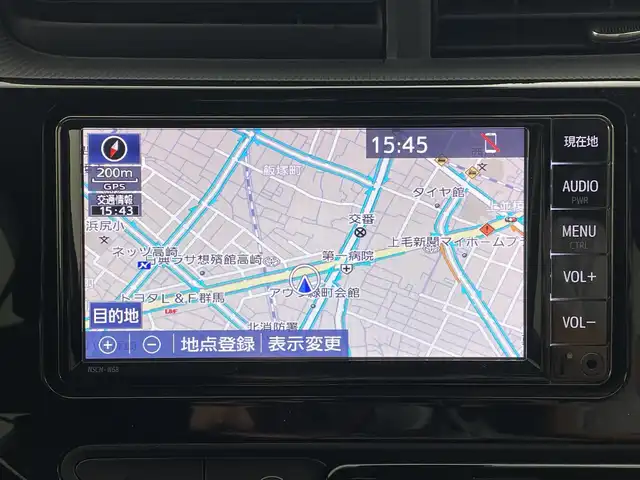 トヨタ アクア S スタイルブラック 群馬県 2020(令2)年 0.4万km ダークブルーマイカ 純正ナビ　全周囲カメラ　ＥＴＣ　衝突被害軽減ブレーキ　車線逸脱警報　オートマチックハイビーム　ドライブレコーダー　クリアランスソナー　ＬＥＤヘッドライト　スマートキー　プッシュスタート　禁煙車