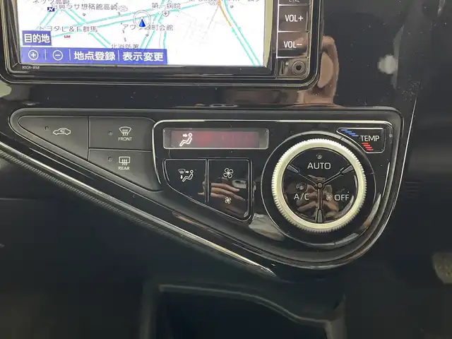 トヨタ アクア S スタイルブラック 群馬県 2020(令2)年 0.4万km ダークブルーマイカ 純正ナビ　全周囲カメラ　ＥＴＣ　衝突被害軽減ブレーキ　車線逸脱警報　オートマチックハイビーム　ドライブレコーダー　クリアランスソナー　ＬＥＤヘッドライト　スマートキー　プッシュスタート　禁煙車