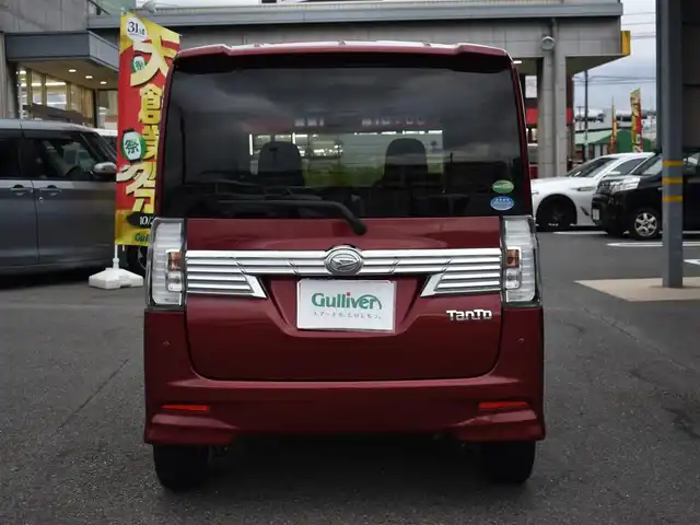 ダイハツ タント カスタム X トップED SA Ⅲ 福岡県 2018(平30)年 8.3万km ファイアークォーツレッドM スマートアシストIII/社外メモリーナビ/フルセグTV/CD/DVD/BT/バックカメラ/純正LEDヘッドライト/純正LEDフォグライト/純正14インチアルミホイール/片側パワースライドドア/ハーフレザーシート/D席シートヒーター/オートハイビーム/コーナーセンサー/ステアリングリモコン/プッシュスタート/スマートキー×2/ドアバイザー/フロアマット/保証書/取扱説明書