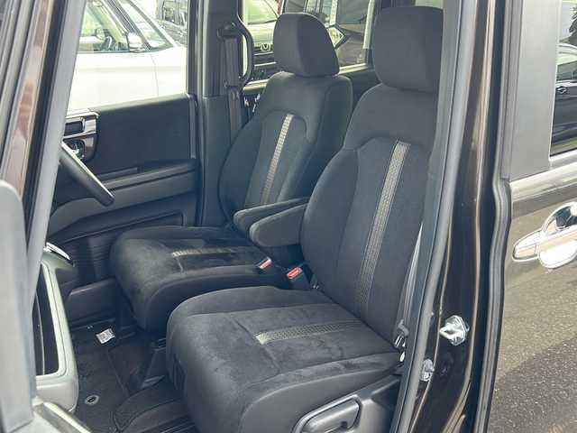 ホンダ Ｎ ＢＯＸ カスタム G EX ホンダセンシング 石川県 2018(平30)年 3.3万km プレミアムグラマラスブロンズP 4WD/ワンオーナー/ホンダセンシング/・衝突軽減ブレーキ/・誤発進抑制機能/・レーンキープアシスト/・クルーズコントロール/純正メモリーナビゲーション/【Bluetooth・CD・DVD・SD・フルセグTV】/型番：VXM-194VFI/片側パワースライドドア/USB入力端子/LEDヘッドライト/・オートライト/・フォグランプ/エンジンプッシュスタート/・スマートキー/・スペアキー/ステアリングリモコン/ビルトインETC/純正AWサマータイヤ車載/純正フロアマット/保証書/取扱説明書/記録薄