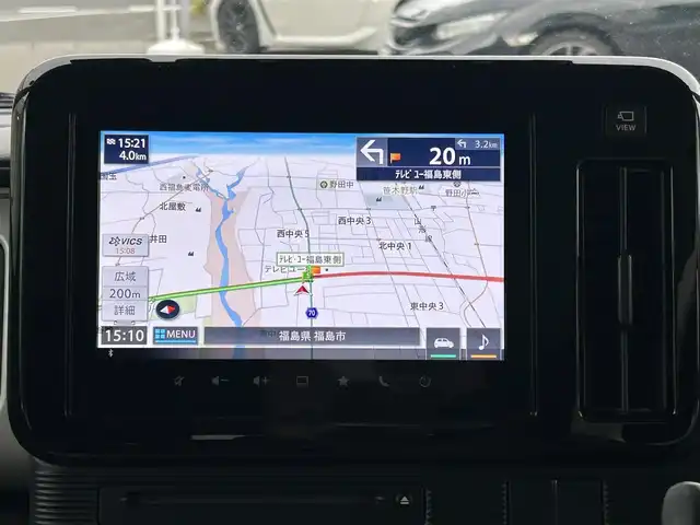 スズキ ワゴンＲ スマイル HYBRID S 福島県 2022(令4)年 0.8万km オフブルーM スズキセーフティサポート/・デュアルカメラブレーキサポート/・誤発進抑制機能/・車線逸脱警報機能/・先行車発進お知らせ機能/純正9インチナビ/・フルセグTV/BT/USB/CD/DVD/iPod/FM/AM/・SmartphoneLink/・バックカメラ/・アラウンドビューモニター/前後ドライブレコーダー/両側パワースライドドア/D席シートヒーター/ベンチシート/・フルフラット/USB充電ポート/プッシュスタート/・スマートキー/・スペアキー1本/電動格納ミラー/ハロゲンヘッドライト/・オートライト/・ヘッドライトレベライザー/アイドリングストップ/純正フロアマット/ドアバイザー/社外14インチAW/・MACBES MB8/積込みサマータイヤ/・155/65R14