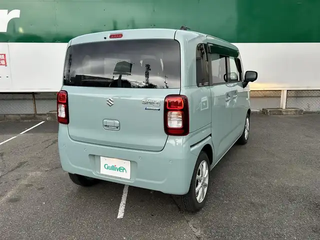 スズキ ワゴンＲ スマイル HYBRID S 福島県 2022(令4)年 0.8万km オフブルーM スズキセーフティサポート/・デュアルカメラブレーキサポート/・誤発進抑制機能/・車線逸脱警報機能/・先行車発進お知らせ機能/純正9インチナビ/・フルセグTV/BT/USB/CD/DVD/iPod/FM/AM/・SmartphoneLink/・バックカメラ/・アラウンドビューモニター/前後ドライブレコーダー/両側パワースライドドア/D席シートヒーター/ベンチシート/・フルフラット/USB充電ポート/プッシュスタート/・スマートキー/・スペアキー1本/電動格納ミラー/ハロゲンヘッドライト/・オートライト/・ヘッドライトレベライザー/アイドリングストップ/純正フロアマット/ドアバイザー/社外14インチAW/・MACBES MB8/積込みサマータイヤ/・155/65R14