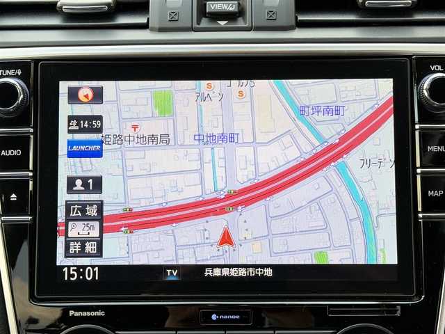 スバル レヴォーグ 1．6GTアイサイト スマートED 兵庫県 2019(令1)年 4.1万km クリスタルホワイトP 4WD/純正ナビ（CN-LX840D）/　　（AM/FM/CD/DVD/BT/SD)/フルセグTV/バックカメラ/ステアリングリモコン/パドルシフト/レーダークルーズコントロール/レーンキープアシスト/衝突軽減被害システム/横滑り防止装置/ブラインドスポットモニター/アイドリングストップ/電動パーキングブレーキ/ビルドインETC/運転席パワーシート/前席シートヒーター/純正フロアマット/トノカバー/ドアバイザー/コーナーセンサー/LEDヘッドライト/純正アルミ17インチ