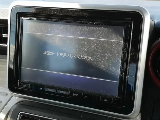 スズキ スペーシア HYBRID X 茨城県 2019(令1)年 4万km ツールグリーンパールメタリック/ブラック2トーン 衝突軽減ブレーキ/後コーナーセンサー/社外ナビ（フルセグTV/Bluetooth/CD/DVD/両側パワースライドドア/シートヒーター/ETC/ドラレコ/ルーフレール