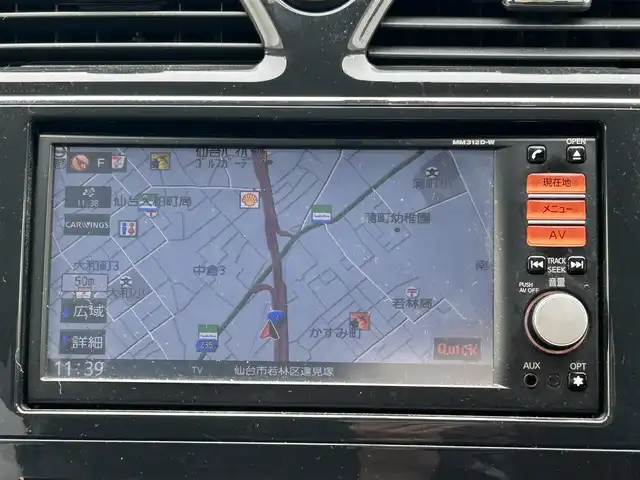 日産 セレナ ハイウェイスター Sハイブリッド 宮城県 2012(平24)年 8.5万km エターナルスノーホワイト 純正ディーラーナビ/TV(ワンセグ)/CD/AM・FM/SD/ipod/AUX/左側パワースライドドア/横滑り防止/３列シート/オートライト/ETC/スマートキー/スペアキー×1/車外アルミスタッドレス15インチ