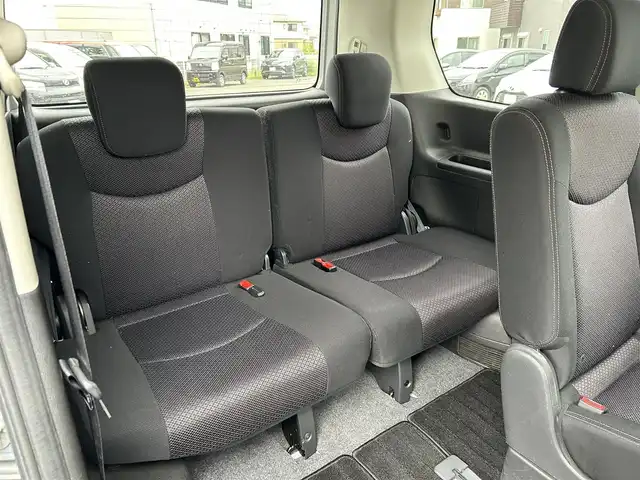 日産 セレナ ハイウェイスター Sハイブリッド 宮城県 2012(平24)年 8.5万km エターナルスノーホワイト 純正ディーラーナビ/TV(ワンセグ)/CD/AM・FM/SD/ipod/AUX/左側パワースライドドア/横滑り防止/３列シート/オートライト/ETC/スマートキー/スペアキー×1/車外アルミスタッドレス15インチ