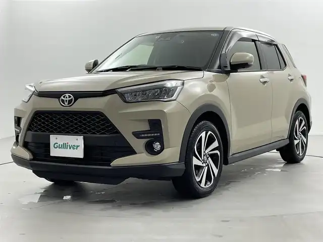 トヨタ ライズ Z 福井県 2022(令4)年 1.8万km ナチュラルベージュマイカM 4WD/純正ディスプレイオーディオ/【FM/AM/BT/フルセグTV/ Androidauto/HDMI】/全方位カメラ/衝突軽減ブレーキ/BSM/アダプティブクルーズコントロール/コーナーセンサー/オートホールド/前席シートヒーター/ETC2.0/アイドリングストップ/横滑り防止装置