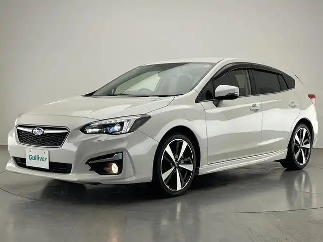 スバル インプレッサ スポーツ 2．0i－S アイサイト 愛知県 2017(平29)年 4.1万km クリスタルホワイトP 純正８型ナビ　バックカメラ　禁煙車　フルセグＴＶ　Ｂｌｕｅｔｏｏｔｈ　ブラックレザーセレ　シートヒーター　バックカメラ　アイサイト　衝突軽減　追従クルコン　レーンアシスト　ＬＥＤオートライト　ＢＳＭ