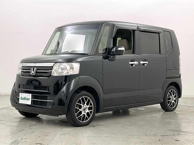 ホンダ Ｎ ＢＯＸ G SSパッケージ 宮城県 2016(平28)年 5.4万km クリスタルブラックパール 禁煙車/あんしんパッケージ/・シティブレーキアクティブシステム/・サイドカーテンエアバックシステム/純正ディスプレイオーディオ/・CD.Bluetooth.HDMI/ワンセグTV/バックカメラ/両側パワースライドドア/ビルトインＥＴＣ/前席シートヒーター/ＨＩＤヘッドライト/ECONスイッチ/横滑り防止装置/シートバックテーブル/サンシェード/プッシュスタート/スマートキー/社外14インチアルミホイール/純正フロアマット