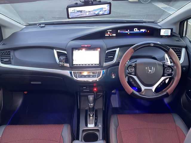 ホンダ ジェイド RS ホンダセンシング 山口県 2018(平30)年 6万km プラチナホワイトパール 純正メモリナビ/Bluetooth/フルセグTV/バックカメラ/LEDヘッドライト/オートライト/レーンキープアシスト/衝突軽減ブレーキ/横滑り防止装置/スマートキー＆プッシュスタート/社外レーダー探知機/社外デジタルインナーミラー/車高調/社外シートカバー/クルーズコントロール/ステアリングスイッチ/ビルトインETC/HDMI入力端子/パドルシフト/保証書・取説/スペアキー1個