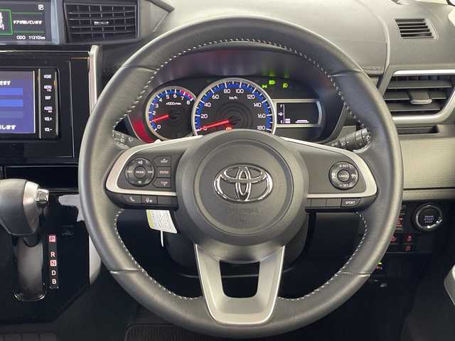 トヨタ ルーミー カスタムG－T 群馬県 2020(令2)年 1.2万km クールバイオレットクリスタルシャイン 純正ナビ　バックカメラ　アダプティブクルーズコントロール　衝突被害軽減ブレーキ　レーンアシスト　クリアランスソナー　両側電動スライドドア　革巻きステアリング　革巻きシフト　LEDヘッドライト　禁煙車