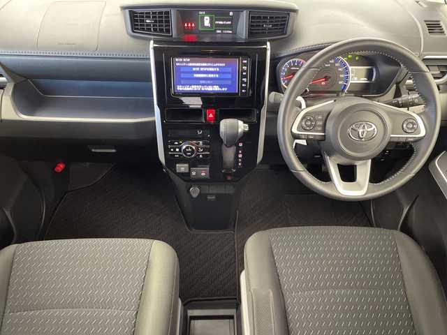 トヨタ ルーミー カスタムG－T 群馬県 2020(令2)年 1.2万km クールバイオレットクリスタルシャイン 純正ナビ　バックカメラ　アダプティブクルーズコントロール　衝突被害軽減ブレーキ　レーンアシスト　クリアランスソナー　両側電動スライドドア　革巻きステアリング　革巻きシフト　LEDヘッドライト　禁煙車