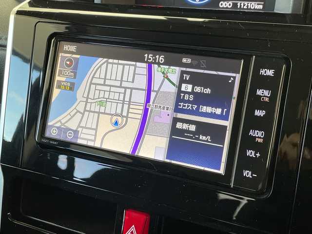 トヨタ ルーミー カスタムG－T 群馬県 2020(令2)年 1.2万km クールバイオレットクリスタルシャイン 純正ナビ　バックカメラ　アダプティブクルーズコントロール　衝突被害軽減ブレーキ　レーンアシスト　クリアランスソナー　両側電動スライドドア　革巻きステアリング　革巻きシフト　LEDヘッドライト　禁煙車