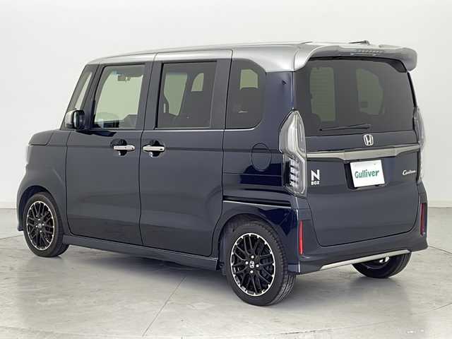 ホンダ Ｎ ＢＯＸ カスタム L ターボ コーディネートスタイル 宮城県 2022(令4)年 5.4万km ミッドナイトブルービームM Honda SENSING			/・衝突軽減ブレーキ	/・路外逸脱抑制機能/・アダプティブクルーズコントロール		/・車線維持支援システム/・オートハイビーム/両側パワースライドドア/シートヒーターD/社外7型ナビ/BT.SD.CD.DVD.USB.iPad/フルセグTV/バックカメラ/社外ETC/社外ドライブレコーダーF/革巻ステアリング/パドルシフト/ステアリングスイッチ/電動パーキングブレーキ/プッシュスタート/スマートキー/レザーシート/純正15インチAW/純正フロアマッド/LEDヘッドライト/LEDフォグランプ/パーキングセンサー/ロールサンシェード/シートバックテーブル/横滑り防止機能
