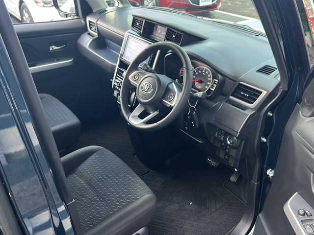 トヨタ ルーミー カスタムG 広島県 2022(令4)年 3.6万km レーザーブルークリスタルシャイン 禁煙/ワンオーナー/純正9インチナビ/CD/DVD/DTV/Bluetooth/USB/HDMI/パノラミックビューモニター/デジタルインナーミラー/レーダークルーズコントロール/両側パワースライドドア/シートヒーター/LEDオートライト/オートライト/前後ドライブレコーダー/社外AW付スタッドレス積み込み/コーナーセンサー/ビルトインETC/アイドリングストップ/スマートキー/スペアキー/純正フロアマット/純正ドアバイザー/ステアリングスイッチ/電子パーキング