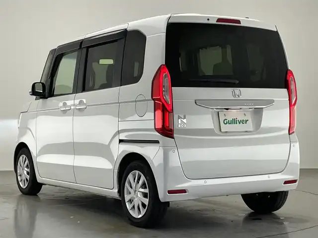 ホンダ Ｎ ＢＯＸ L 愛知県 2022(令4)年 2.1万km プラチナホワイトパール 純正ナビ　バックカメラ　シートヒーター　前後ドラレコ　ＥＴＣ　両側パワスラ　ホンダセンシング　衝突軽減　追従クルコン　電動パーキング　ＬＥＤオートライト　リヤパーキングセンサー　純正フロアマット　禁煙