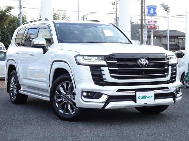 トヨタ ランドクルーザー ZX 千葉県 2024(令6)年 1.8万km プレシャスホワイトパール