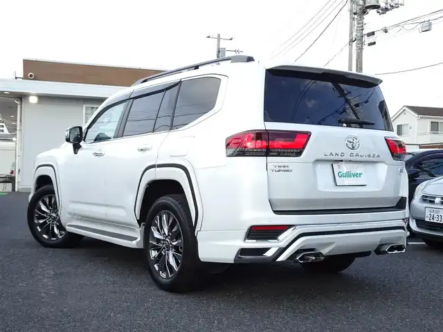 トヨタ ランドクルーザー ZX 千葉県 2024(令6)年 1.8万km プレシャスホワイトパール