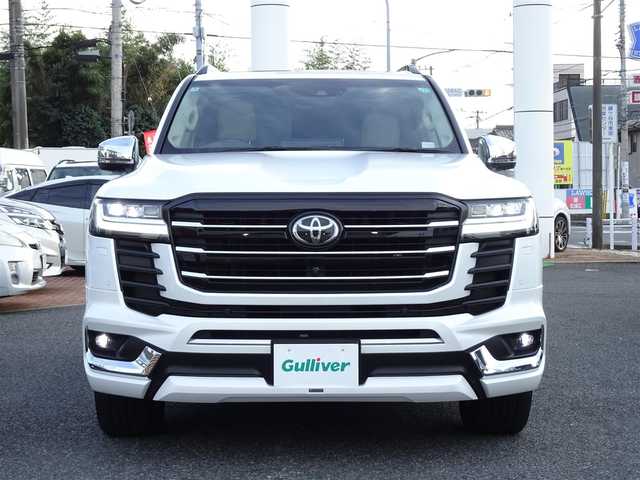 トヨタ ランドクルーザー ZX 千葉県 2024(令6)年 1.8万km プレシャスホワイトパール