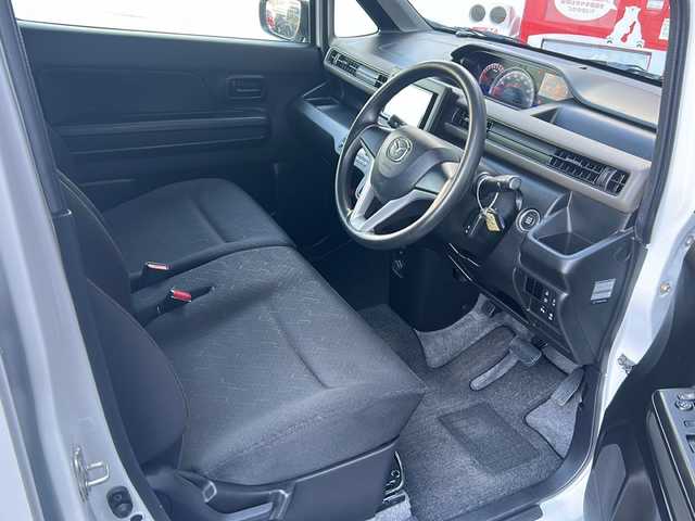 マツダ フレア ハイブリッドXG 広島県 2020(令2)年 5.5万km スペリアホワイト 禁煙/衝突軽減ブレーキ/車線逸脱警報/ハイビームアシスト/社外ナビ（ケンウッド）/・Bluetooth/USB/AUX/CD/DVD/SD/シートヒーター/オートライト/ヘッドライトレベライザー/パーキングセンサー/電動格納ミラー/フロアマット/純正ドアバイザー/スマートキー/プッシュスタート/スペアキー