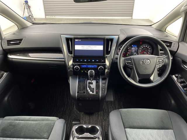 トヨタ アルファード S Aパッケージ 三重県 2019(令1)年 5.2万km ブラック 禁煙車　/純正１０型ＳＤナビ　/バックカメラ/WAC/MTモード付きAT/革巻きステアリング/ステアリングスイッチ/純正１２．１型フリップダウンモニター　/両側電動スライドドア　/レーダークルーズコントロール　/トヨタセーフティセンス　/衝突軽減ブレーキ　/車線逸脱防止装置　/前後クリアランスソナー/PKSB/100V電源/RSA/オートハイビーム /社外前後ドライブレコーダー/サイド/カーテンエアバッグ