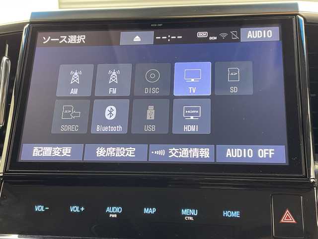 トヨタ アルファード S Aパッケージ 三重県 2019(令1)年 5.2万km ブラック 禁煙車　/純正１０型ＳＤナビ　/バックカメラ/WAC/MTモード付きAT/革巻きステアリング/ステアリングスイッチ/純正１２．１型フリップダウンモニター　/両側電動スライドドア　/レーダークルーズコントロール　/トヨタセーフティセンス　/衝突軽減ブレーキ　/車線逸脱防止装置　/前後クリアランスソナー/PKSB/100V電源/RSA/オートハイビーム /社外前後ドライブレコーダー/サイド/カーテンエアバッグ