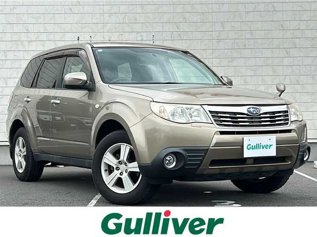 スバル フォレスター 2．0XS 長野県 2008(平20)年 4.5万km トパーズゴールドメタリック .４ＷＤ　/.クルコン　/.ディーラーナビ　/.純正１６ＡＷ　/.純正フロアマット　/.ビルトインＥＴＣ　/.ドラレコ　/.ワンセグ