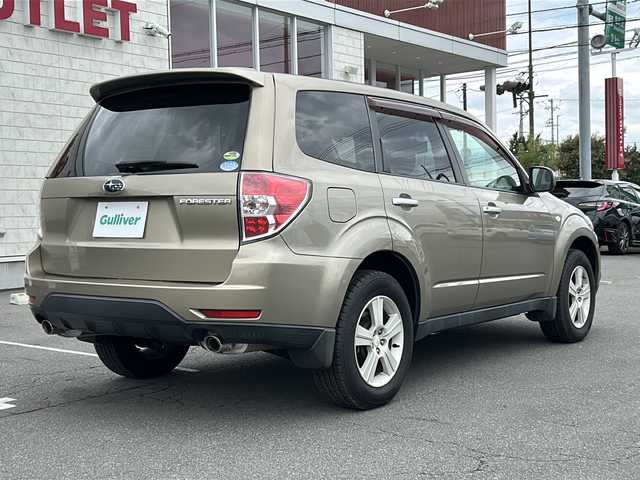 スバル フォレスター 2．0XS 長野県 2008(平20)年 4.5万km トパーズゴールドメタリック .４ＷＤ　/.クルコン　/.ディーラーナビ　/.純正１６ＡＷ　/.純正フロアマット　/.ビルトインＥＴＣ　/.ドラレコ　/.ワンセグ
