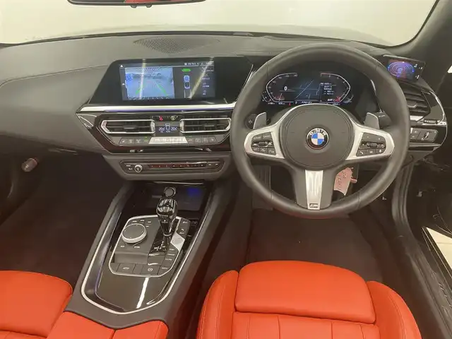 ＢＭＷ Ｚ４ sDrive20i Mスポーツ 岡山県 2019(平31)年 1.4万km サファイアブラックP イノベーションパッケージ/・アダプティブLED/・ヘッドアップディスプレイ/・ハイビームアシスト/赤レザーシート/シートヒーター/パワーシート/純正iDrive7/Rカメラ/パーキングアシスト/リバースアシスト/ブレーキオートホールド/オートライト/レインセンサー/ACC/正面衝突警告/車線逸脱警告/Bluetooth/USB/アップルカープレイ/アンドロイドオート/ワイヤレスチャージ/社外レーダー/社外ドラレコ/アンビエントライト/ETC/PDC