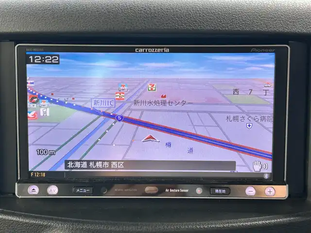 日産 キューブ 15X FOUR Vセレクション 道央・札幌 2013(平25)年 9.5万km ビターショコラ ・ワンオーナー/・4WD/・社外ナビ/フルセグTV/DVD/CD/SD/BT/・ETC/・プッシュスタート/・インテリジェントキー/・ドアバイザー/・電格ミラー/・冬タイヤ社外15インチAW積込