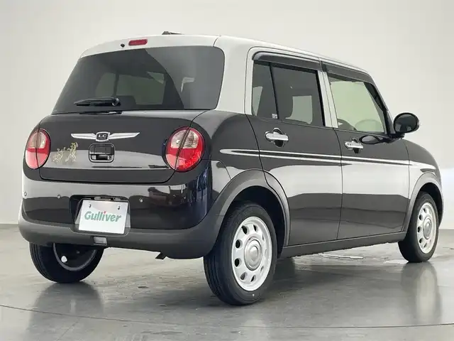 スズキ ラパン ＬＣ X 愛知県 2022(令4)年 0.9万km アーバンブラウンパールメタリック/ソフトベージュ2トーン 純正ナビ　フルセグＴＶ　シートヒーター　禁煙　ツートン　デュアルカメラブレーキ　衝突軽減　車線逸脱　ハーフレザー　ＬＥＤオートライト　リヤパーキングセンサー　ＥＴＣ　純正フロアマット　プッシュスタート