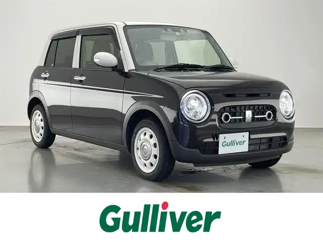 スズキ ラパン ＬＣ X 愛知県 2022(令4)年 0.9万km アーバンブラウンパールメタリック/ソフトベージュ2トーン 純正ナビ　フルセグＴＶ　シートヒーター　禁煙　ツートン　デュアルカメラブレーキ　衝突軽減　車線逸脱　ハーフレザー　ＬＥＤオートライト　リヤパーキングセンサー　ＥＴＣ　純正フロアマット　プッシュスタート