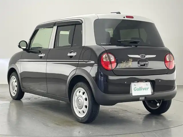 スズキ ラパン ＬＣ X 愛知県 2022(令4)年 0.9万km アーバンブラウンパールメタリック/ソフトベージュ2トーン 純正ナビ　フルセグＴＶ　シートヒーター　禁煙　ツートン　デュアルカメラブレーキ　衝突軽減　車線逸脱　ハーフレザー　ＬＥＤオートライト　リヤパーキングセンサー　ＥＴＣ　純正フロアマット　プッシュスタート