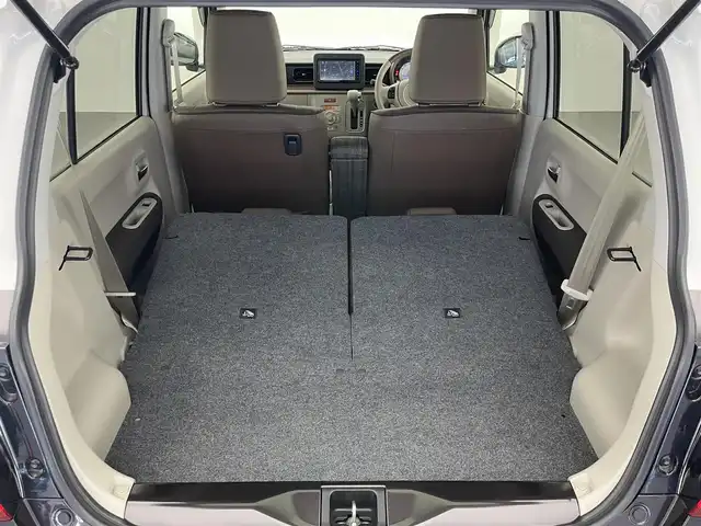 スズキ ラパン ＬＣ X 愛知県 2022(令4)年 0.9万km アーバンブラウンパールメタリック/ソフトベージュ2トーン 純正ナビ　フルセグＴＶ　シートヒーター　禁煙　ツートン　デュアルカメラブレーキ　衝突軽減　車線逸脱　ハーフレザー　ＬＥＤオートライト　リヤパーキングセンサー　ＥＴＣ　純正フロアマット　プッシュスタート