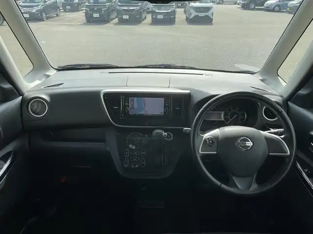 日産 デイズ ルークス ハイウェイスター Xターボ 宮崎県 2017(平29)年 8.1万km プレミアムパープルP 純正SDナビ/（CD/DVD/AM/FM/BT)/フルセグTV/バックカメラ/アラウンドビューカメラ/ステアリングスイッチ/アイドリングストップ/左側パワースライドドア/エマージェンシーブレーキ/横滑り防止機能/オートハイビーム/ドライブレコーダー/ETC