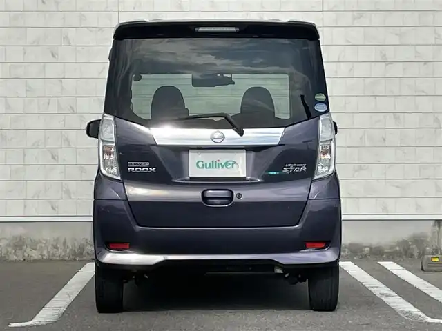 日産 デイズ ルークス ハイウェイスター Xターボ 宮崎県 2017(平29)年 8.1万km プレミアムパープルP 純正SDナビ/（CD/DVD/AM/FM/BT)/フルセグTV/バックカメラ/アラウンドビューカメラ/ステアリングスイッチ/アイドリングストップ/左側パワースライドドア/エマージェンシーブレーキ/横滑り防止機能/オートハイビーム/ドライブレコーダー/ETC