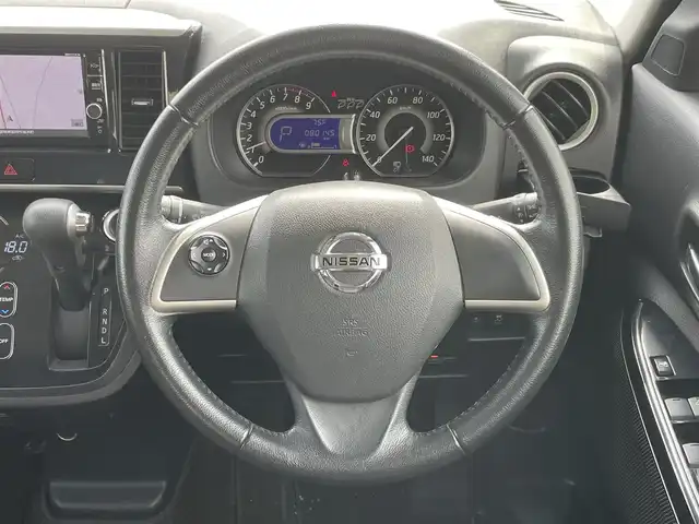 日産 デイズ ルークス ハイウェイスター Xターボ 宮崎県 2017(平29)年 8.1万km プレミアムパープルP 純正SDナビ/（CD/DVD/AM/FM/BT)/フルセグTV/バックカメラ/アラウンドビューカメラ/ステアリングスイッチ/アイドリングストップ/左側パワースライドドア/エマージェンシーブレーキ/横滑り防止機能/オートハイビーム/ドライブレコーダー/ETC